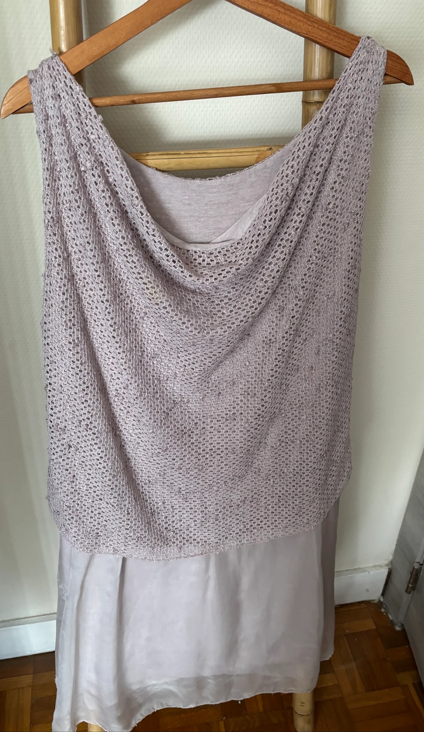🌸 Robe estivale sans manches - TU 